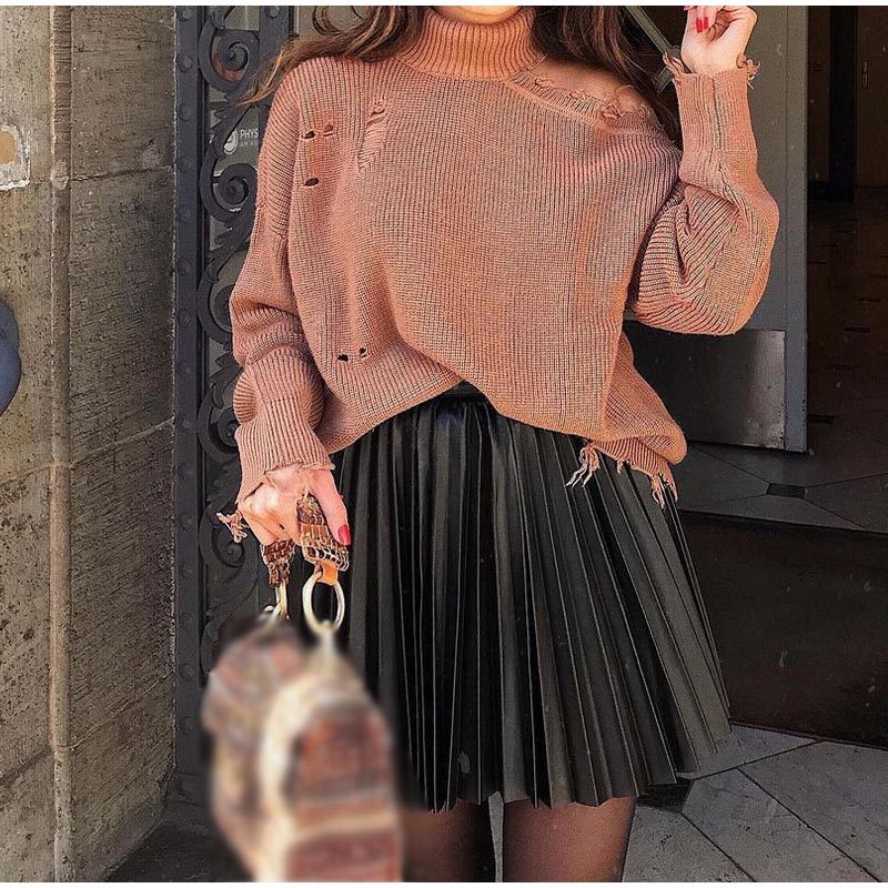 Women's Autumn Summer Wear Pleated Slim Sexy Skirts