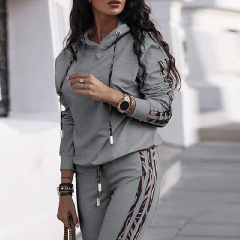 Women's Autumn Fashion Casual Two-piece Sportswear Suits