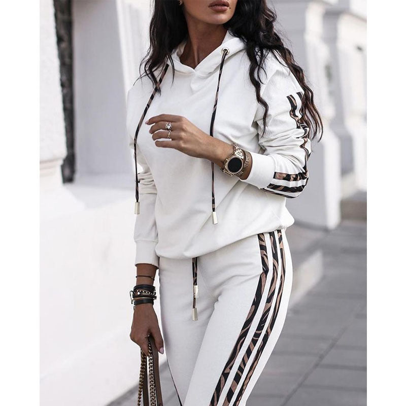 Women's Autumn Fashion Casual Two-piece Sportswear Suits