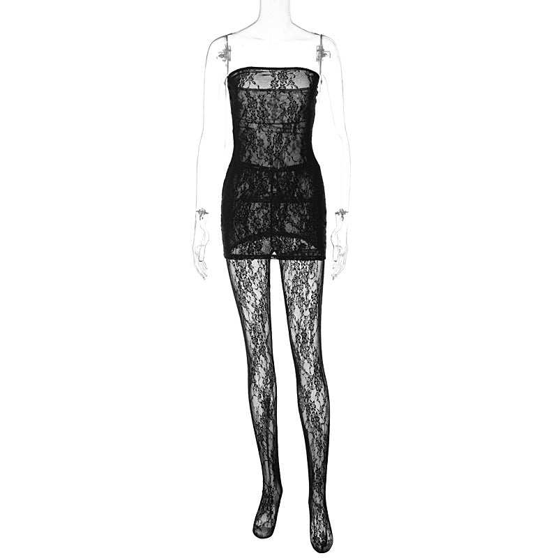 Women's Lady Like Woman Style Lace Chest Suits