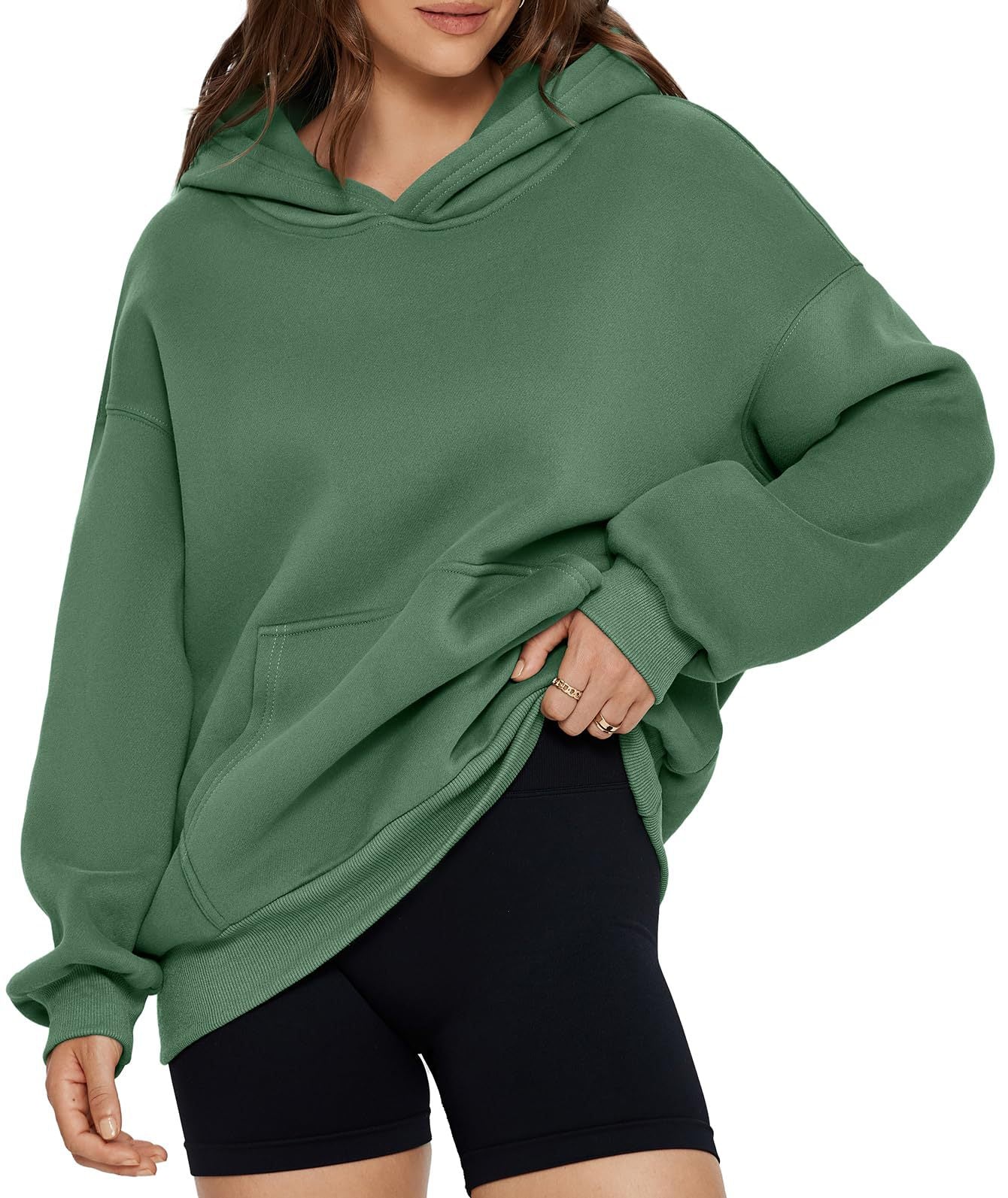 Women's Hoodie Long-sleeved Pullover With Pocket Sweatshirt Sweaters