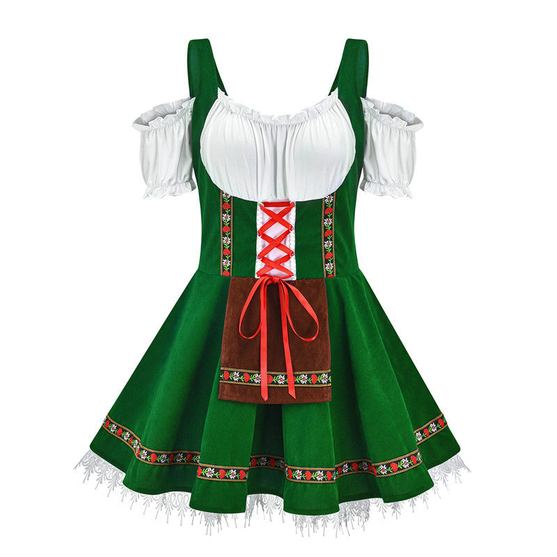 Halloween German Beer Dress Bar Maid Costumes