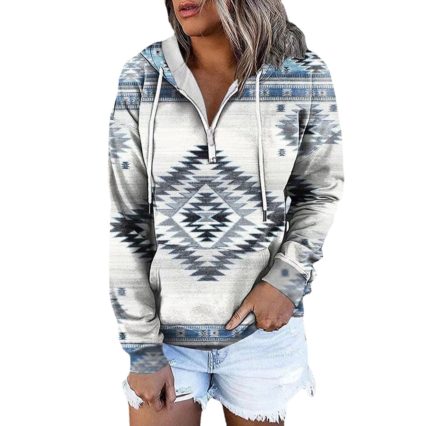 Cool Stylish Women's Glamorous Ethnic Hoodie Sweaters