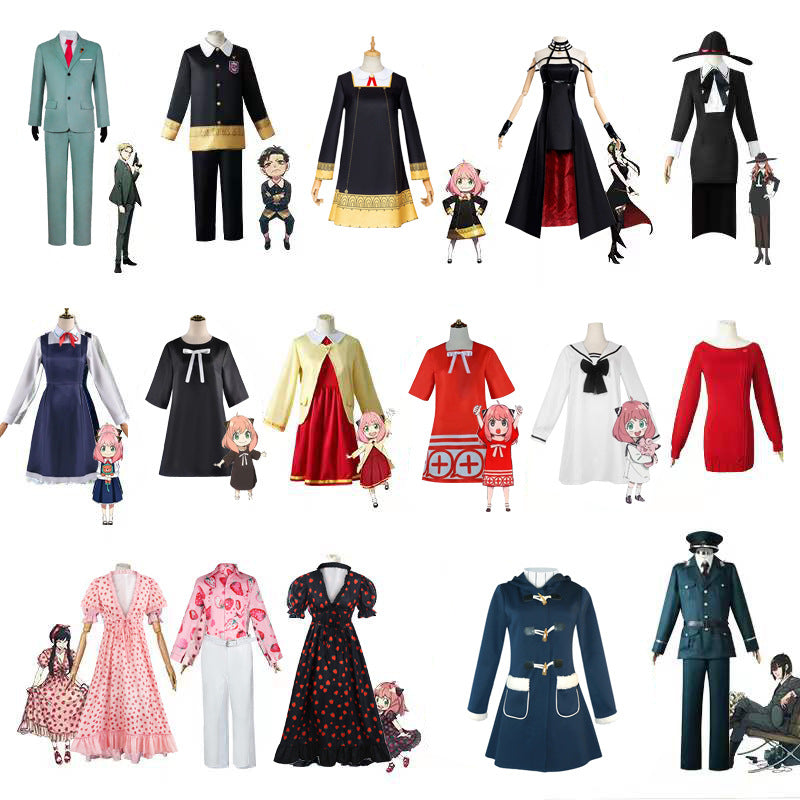 Costumes de performance d'animation bidimensionnelle de House Anya Anime