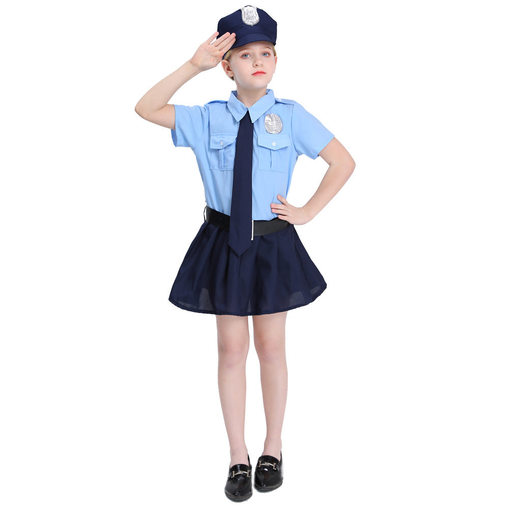 Petit jeu de police Uniforme super cool d'officier