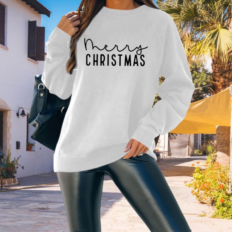 Women's Round Neck Long-sleeved Halloween Christmas Festival Sweaters