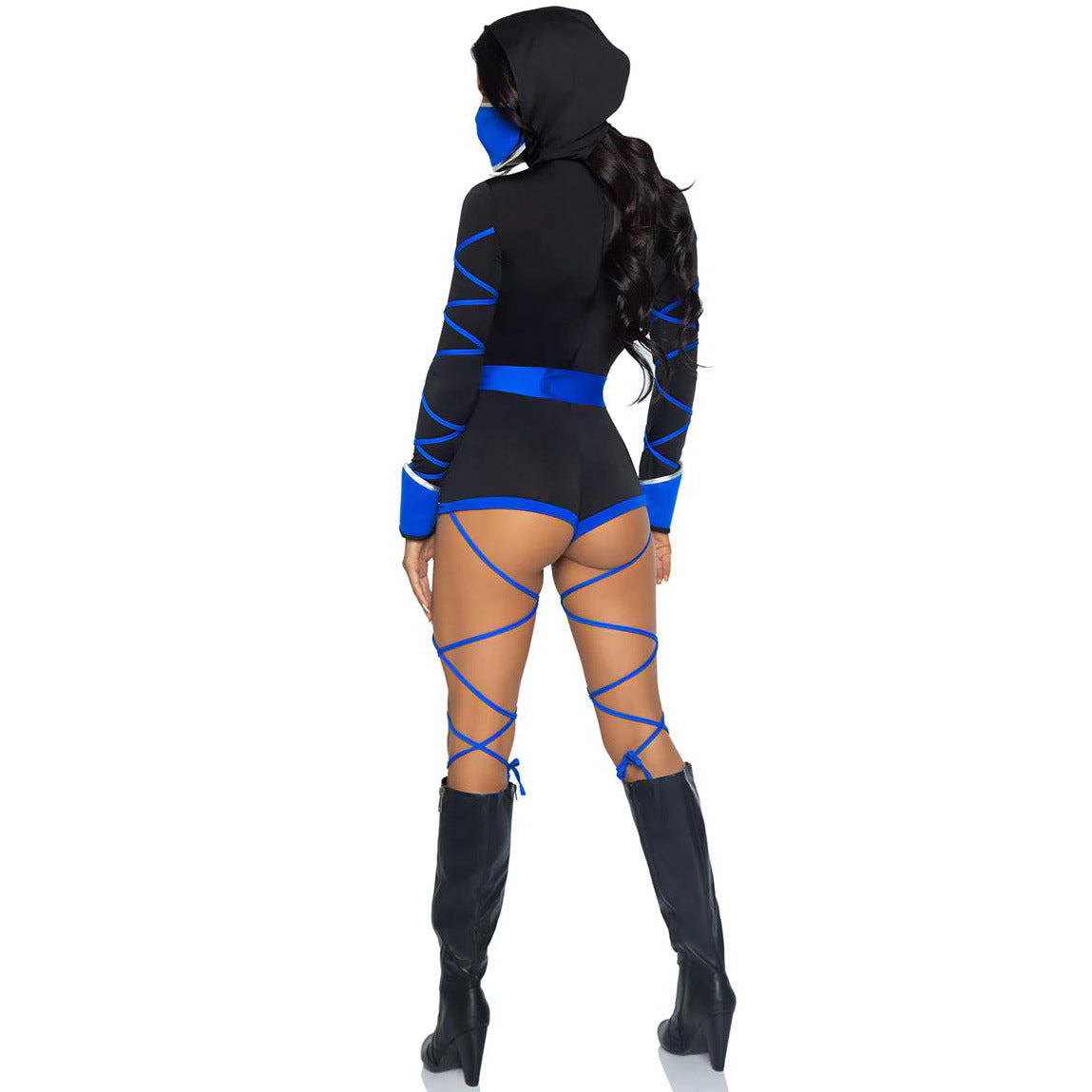 Fashion Female Warrior Dragon Ninja Halloween Costumes