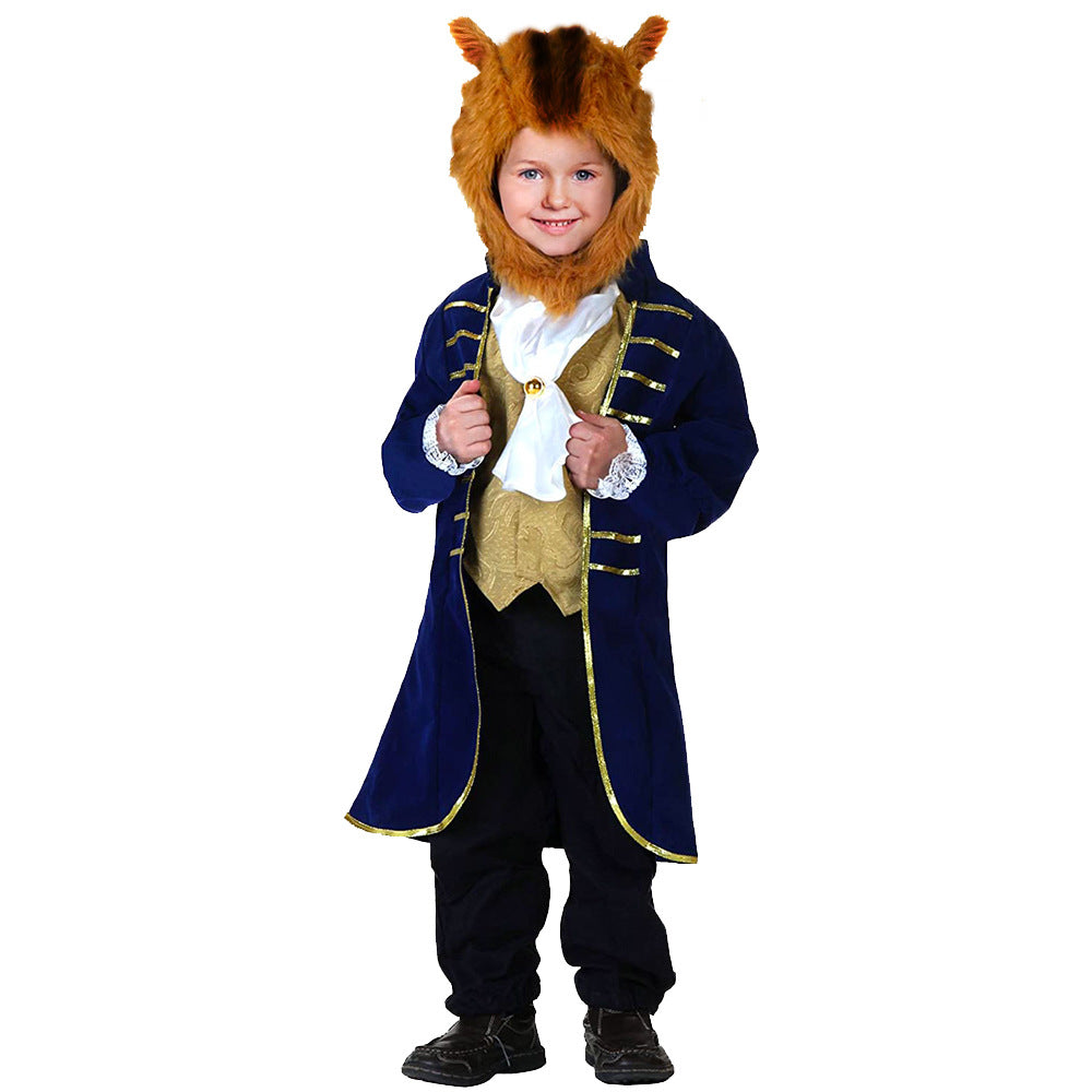 Children's Beauty And Beast Fairy Tale Character Play Costumes