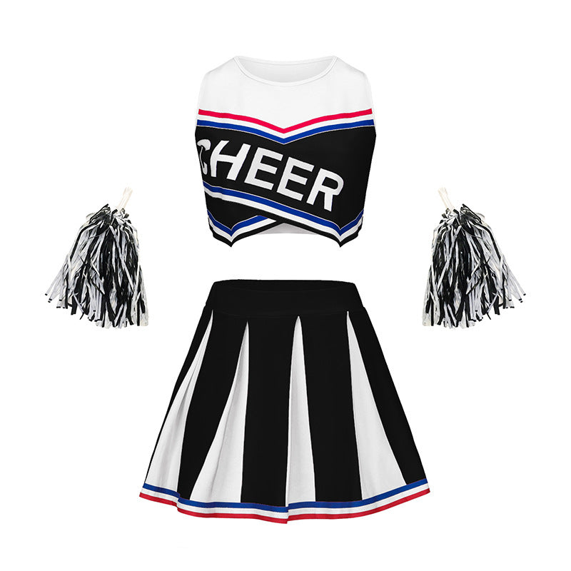 Tenues de performance pour femmes cheerleading Costumes de compétition pour réunions sportives