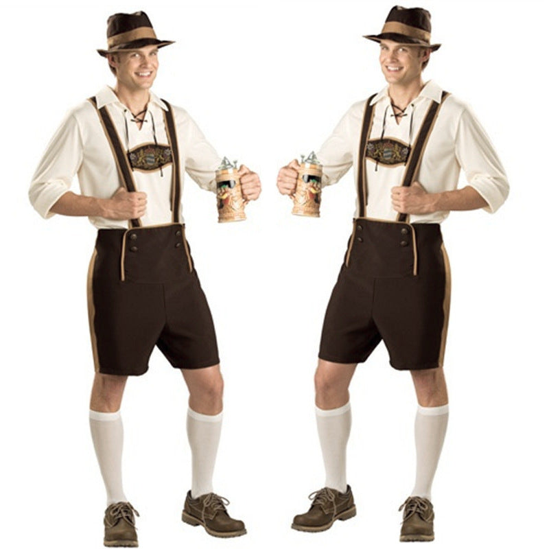 Costumes de fête de carnaval pour hommes du festival allemand de la bière de Munich