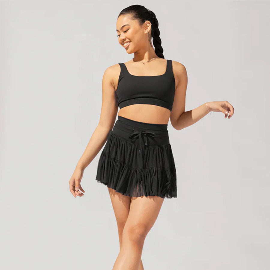 Women's Safety High Waist Pleated Hot Skirts